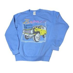 JUNK FOOD BRONCO 4WD FORD FLEECE CREW SWEATSHIRT size XS